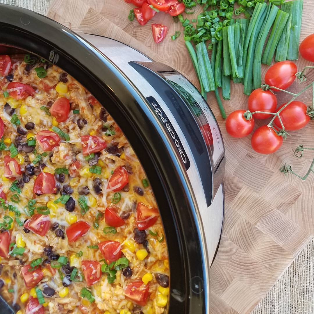 Crock-Pot Burrito Bowls