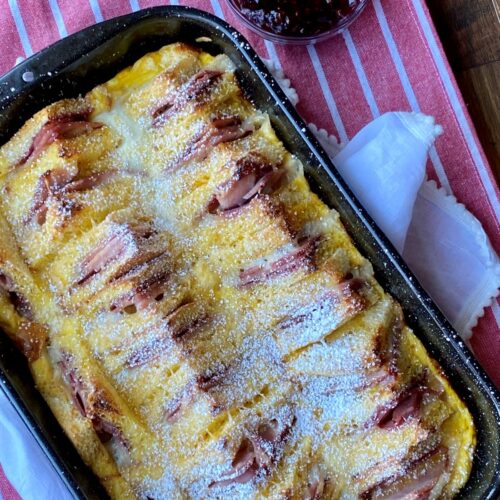 Monte Cristo Breakfast Casserole