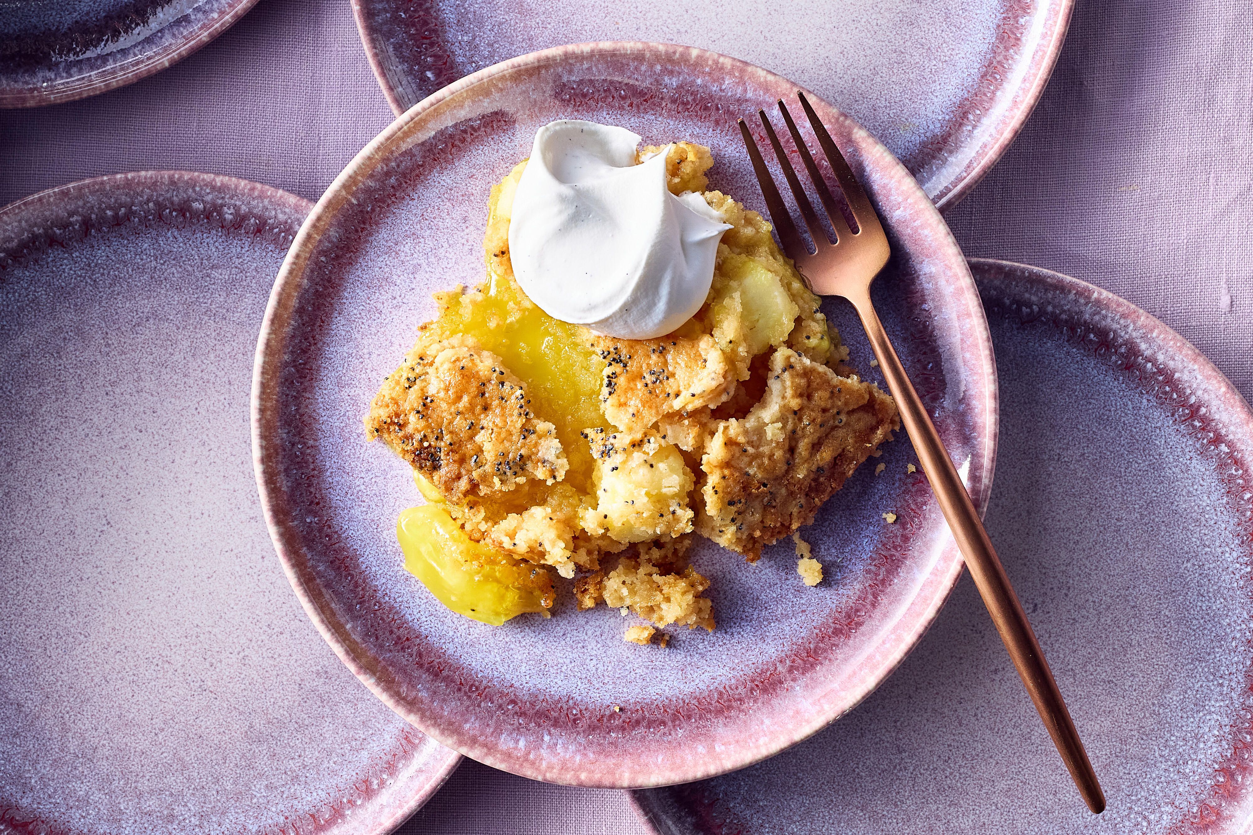 5-Ingredient Lemon Dump Cake