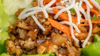 Vegan Tofu Lettuce Wraps (PF Chang’s Copycat)