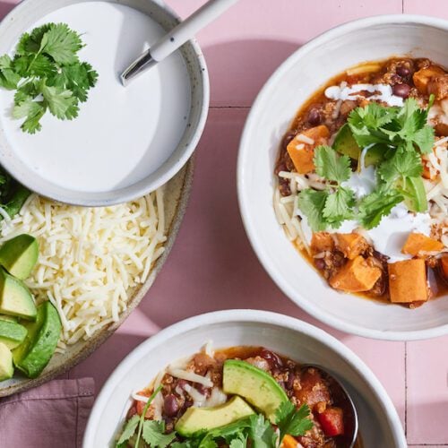 Black Bean Sweet Potato Chili