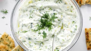 Easy 10 Minute Healthy Tzatziki Sauce
