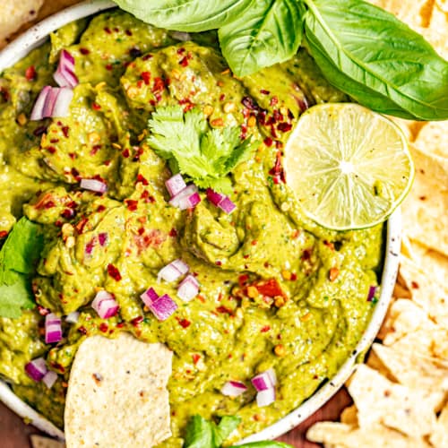 Food Processor Guacamole