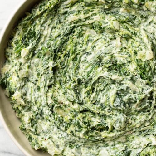 The Best Creamed Spinach