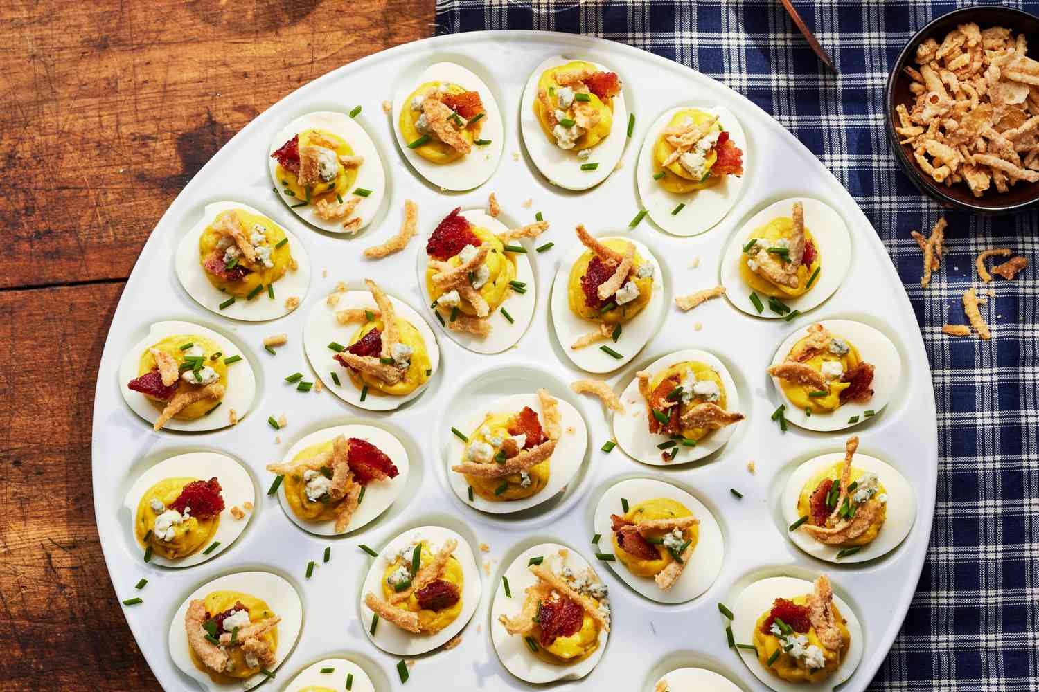 Kentucky Blue Deviled Eggs