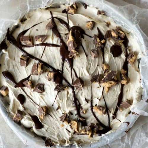 No-Bake Sugar-Free Peanut Butter Pie