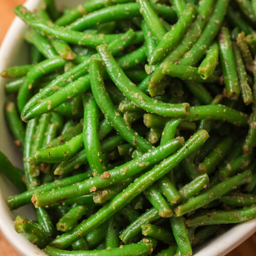 Garlic Green Beans (Frozen Green Bean Recipe)