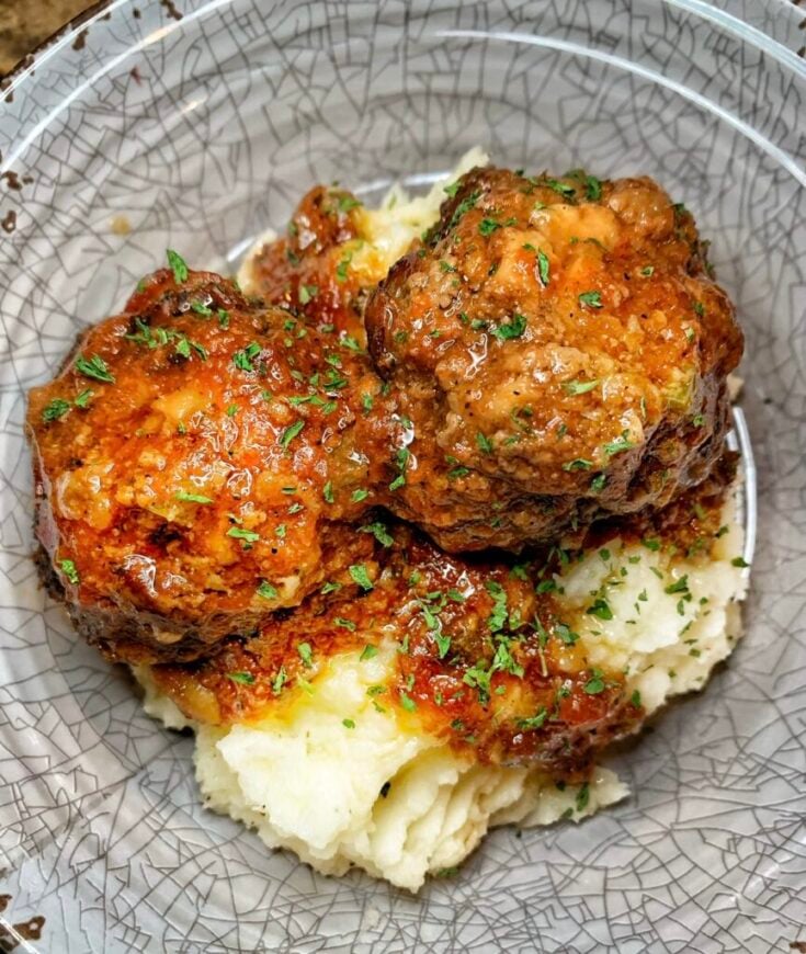 Classic Meatloaf Meatballs