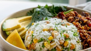 High Fiber Chickpea Rice