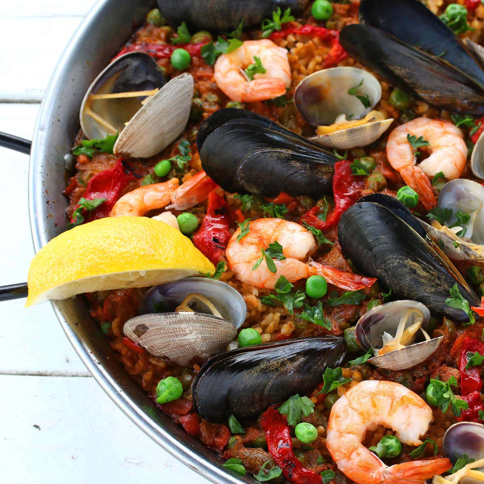 Seafood Paella (Paella de Marisco)