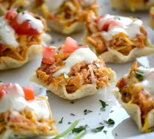 Chicken Enchilada Bites