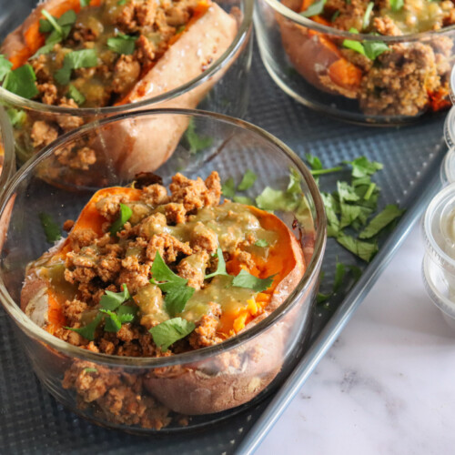 Baked Sweet Potato Bowls