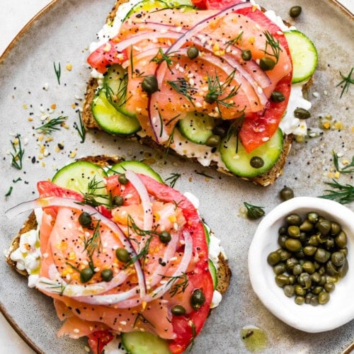Smoked Salmon Toast