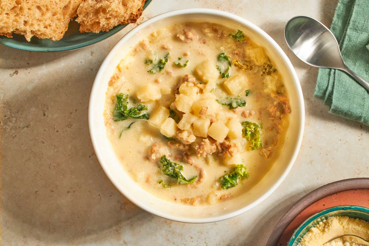 The Easy Slow Cooker Sausage and Potato Soup I Wait All Year to Make