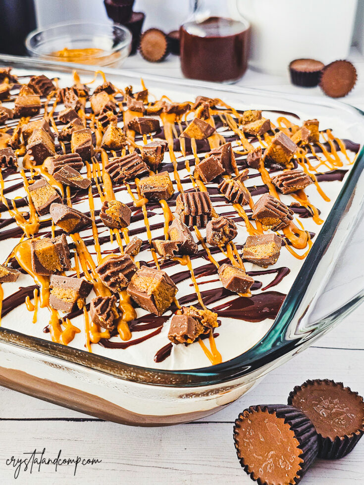 Peanut Butter Poke Cake Recipe