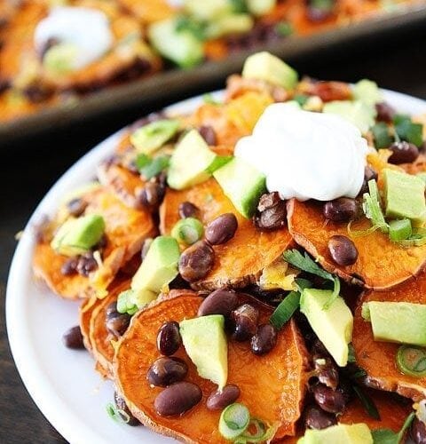 Loaded Sweet Potato Nachos