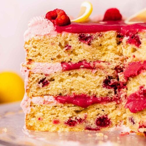 Lemon Raspberry Cake