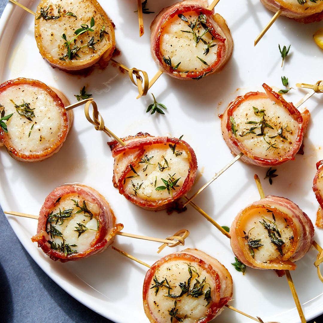 Bacon-Wrapped Scallops