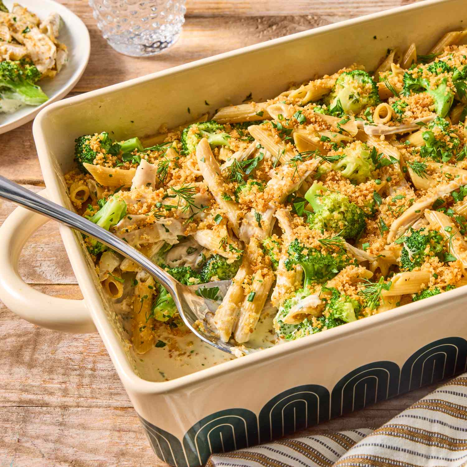 Dijon Ranch Chicken & Broccoli Casserole Is a Flavorful High-Protein Dinner
