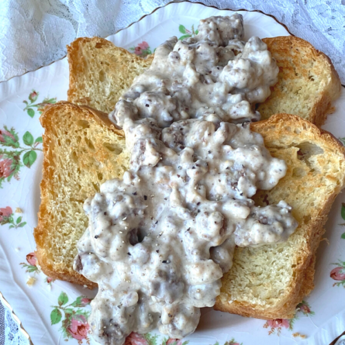 Hamburger Creamed Gravy