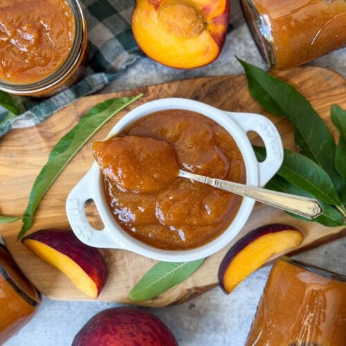 Best Peach Butter Recipe (Canning or Freezer)
