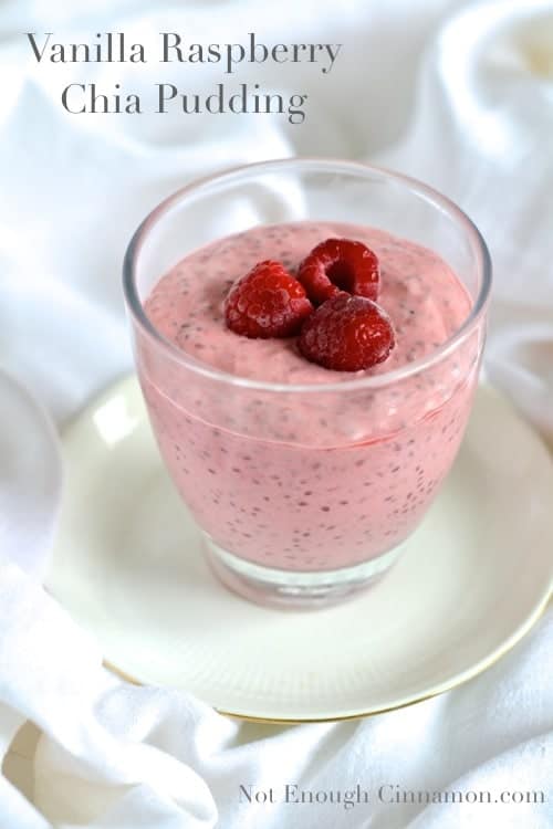 Vanilla Raspberry Chia Pudding
