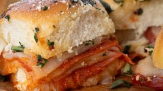 Pepperoni Pizza Sliders
