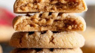 Soft & Thick Peanut Butter Cookies