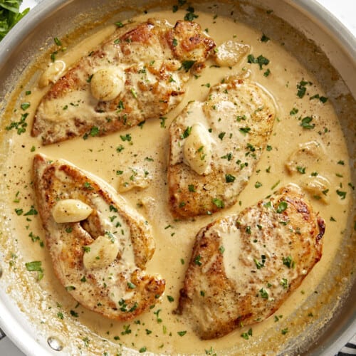 Creamy Garlic Chicken Recipe
