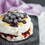 Blackberry Lemon Pavlova