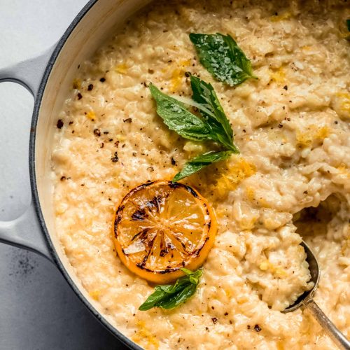 Lemon Mascarpone Risotto