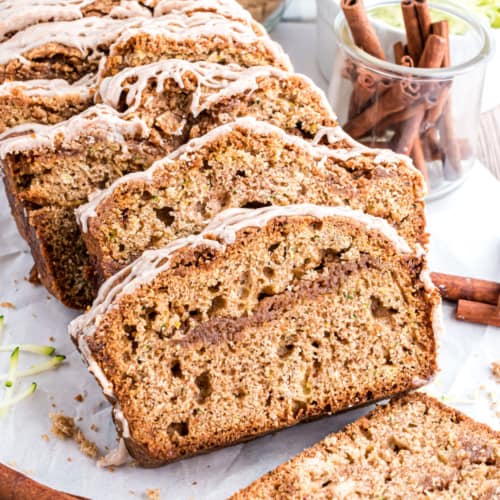 Cinnamon Swirl Zucchini Bread
