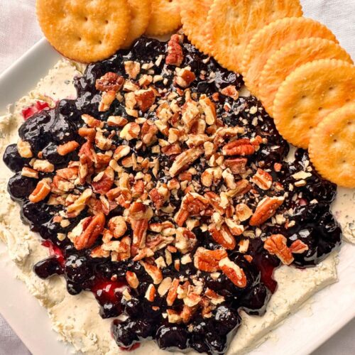 Blackberry Boursin Cheese Dip