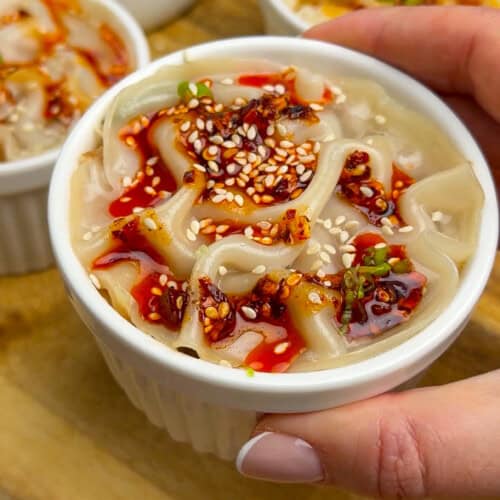 Viral Pork Dumpling Lasagna