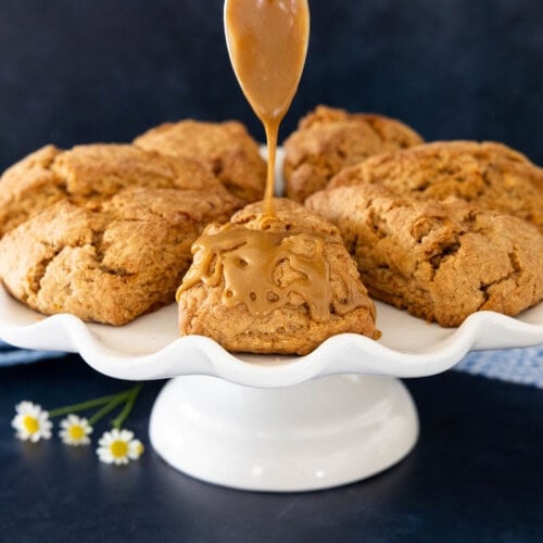 Carrot Cake Scones (The Ridiculously Easy Way)