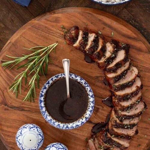 Balsamic Fig Grilled Pork Tenderloin (Easy, Juicy and Flavor-Packed!)