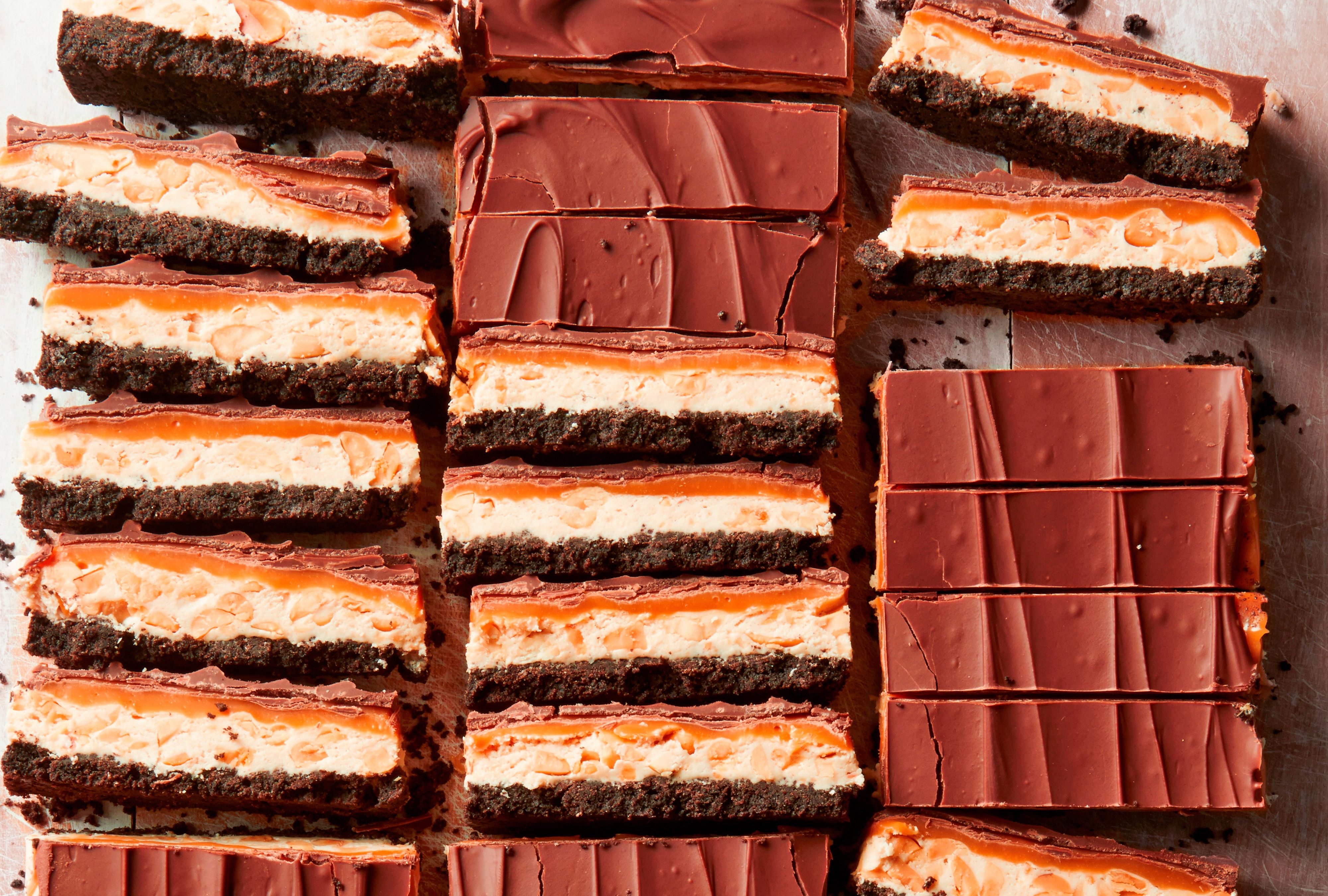 These Homemade Candy Bars Taste Just Like a Popular Classic—And It Fills a 13x9 Pan