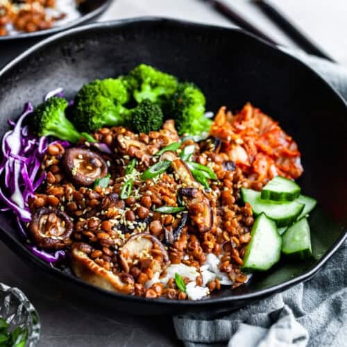 Korean Lentils - Vegan Bulgogi (GF Option)