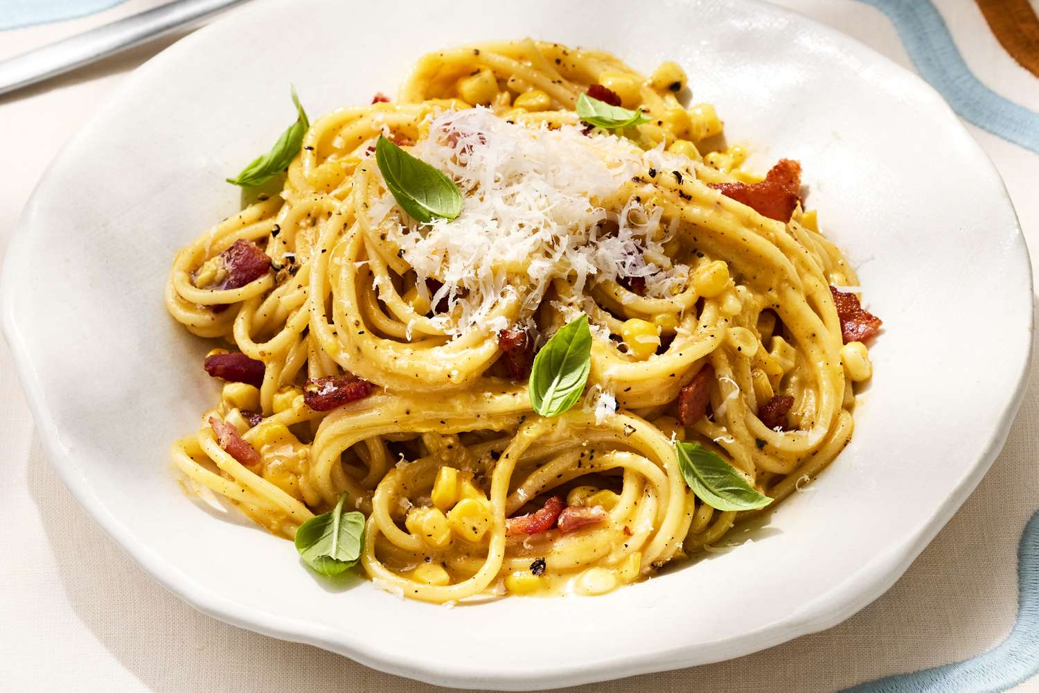 Corn Carbonara