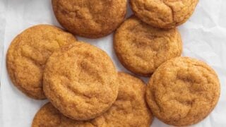 Brown Butter Pumpkin Snicker doodles
