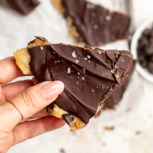 4 Ingredient Cookie Dough Bark