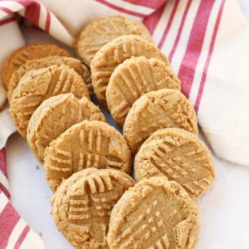 3 Ingredient Peanut Butter Cookies