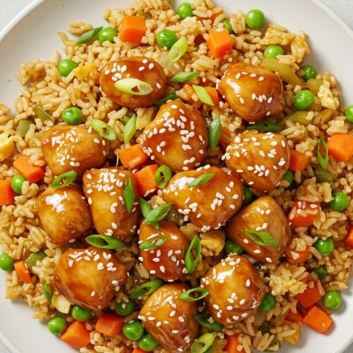 25-Minute Teriyaki Chicken Fried Rice Recipe