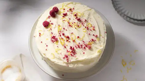 Lemon-Raspberry Cake