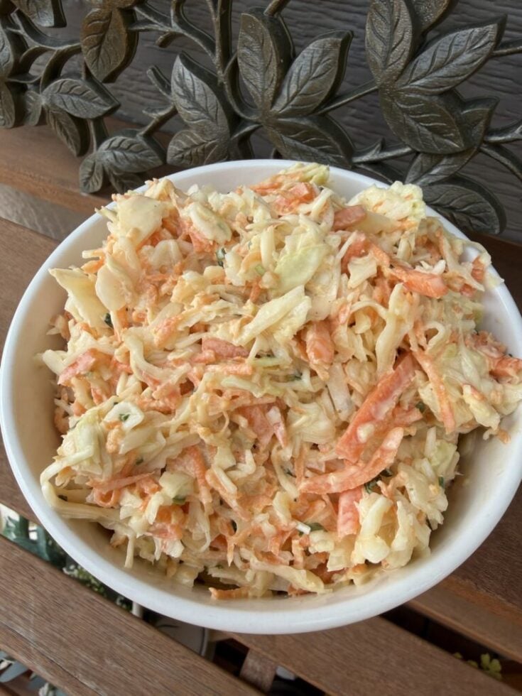 Copycat Long John Silver’s Coleslaw