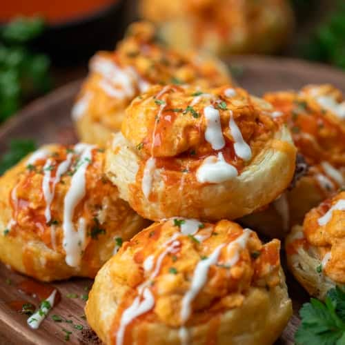 Buffalo Chicken Roll Ups