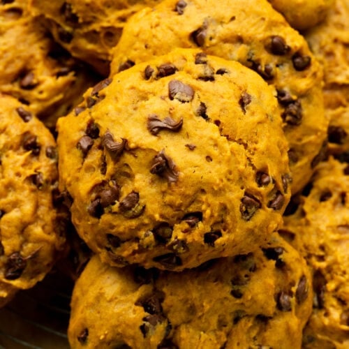 The BEST Pumpkin Chocolate Chip Cookies