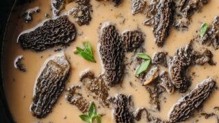 Morel Mushroom Cream Sauce Recipe
