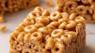 Peanut Butter Cheerio Bars Recipe