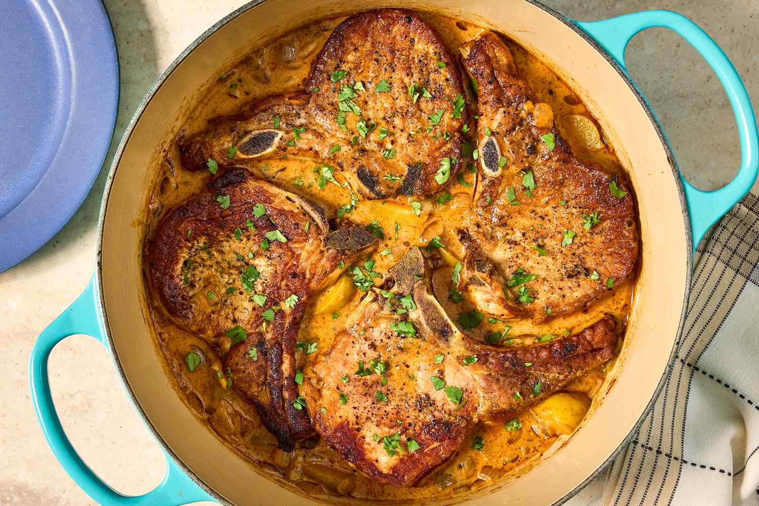 Rustle Up These Cowboy Pork Chops for a Hearty One-Pot Dinner